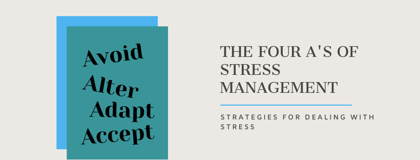 The Four A's of Stress Management